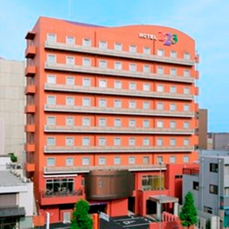 Hotel 1-2-3 Такасаки Екстериор снимка